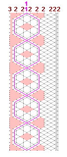 Pattern of lace