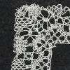 Bobbin lace edging start/finish