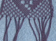 finish of lace pattern