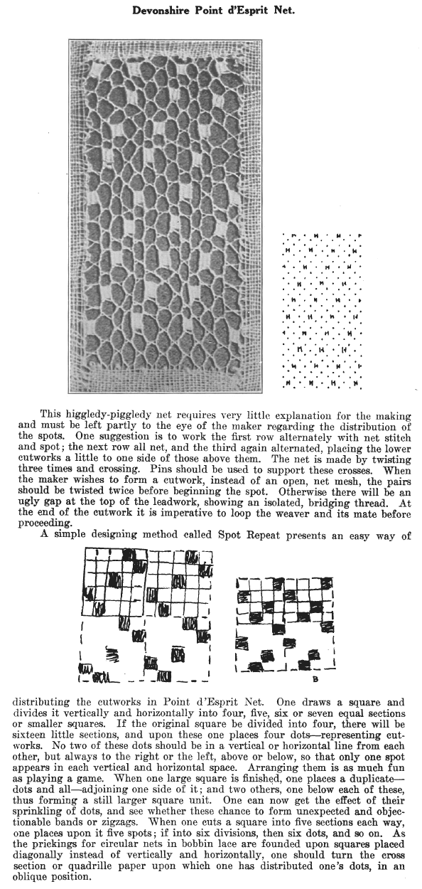 Page from A Lace Guide for Makers and Collectors