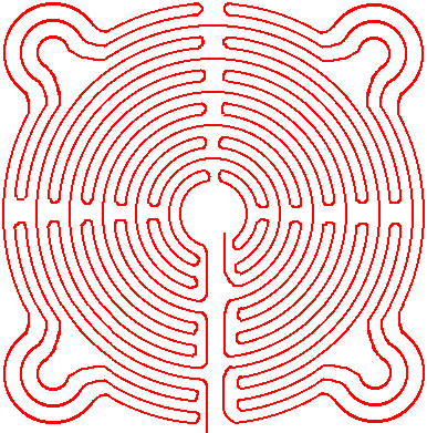 Super Chartres maze