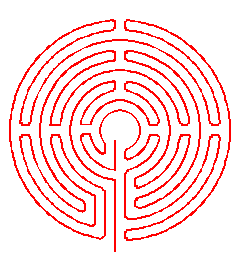 Italian maze - paths