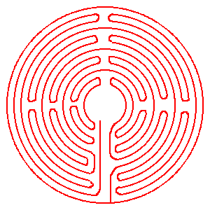 Mirepoix maze - paths