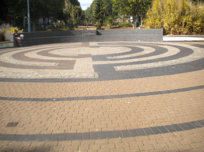 Maze on Plymouth Armada Way