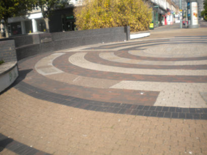 Maze on Plymouth Armada Way