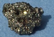 Pyrite crystals