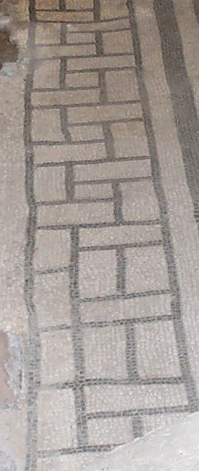 Fishbourne Roman Palace mosaic photo