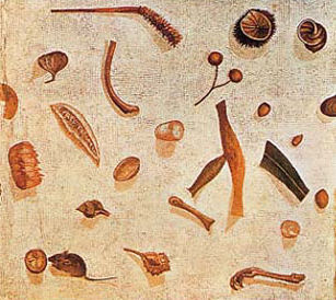 Unswept floor mosaic