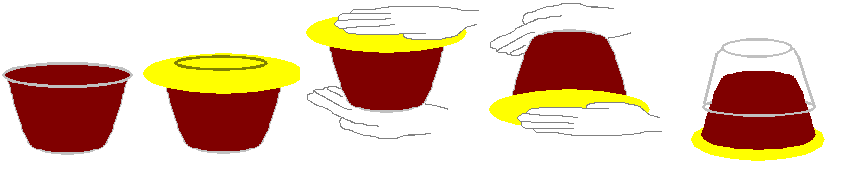 turning out a pudding
