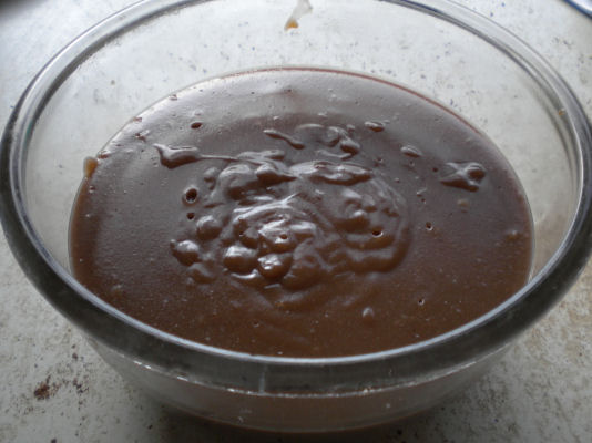 Chocolate pudding
