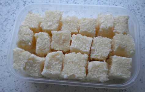 Coconut ice