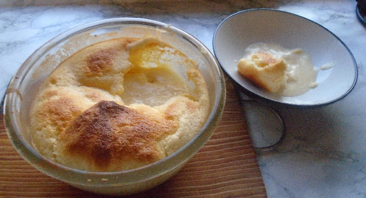 Lemony pudding