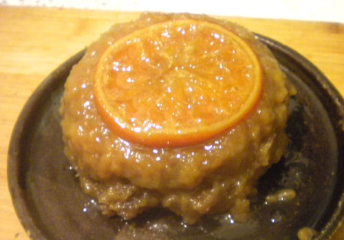 Steamed pudding