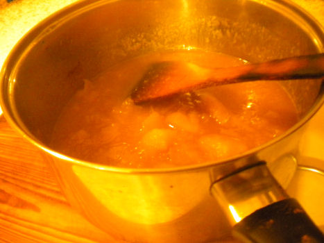 Stewed Toffee Apple