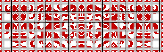 Goat border - pattern 1