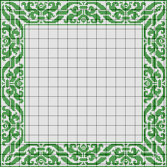 Foliage border - corners