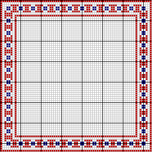 Geometric border - corners