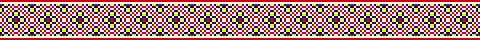 Geometric border - repeated