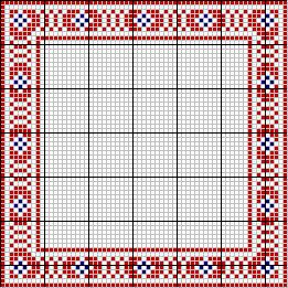 Geometric border - corners