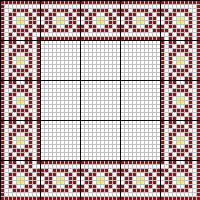 Geometric border - corners