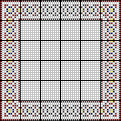 Geometric border - corners