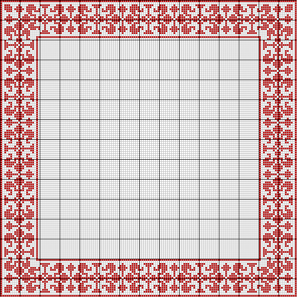 Foliage border - corners