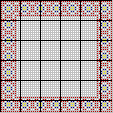 Geometric border - corners