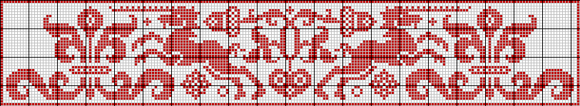 Unicorn border - pattern 1