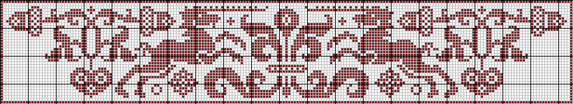 Unicorn border - pattern 2