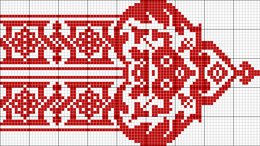 Geometric border - basic unit