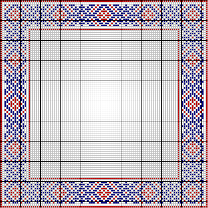 Geometric border - corners