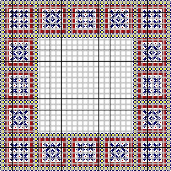 Geometric border - corners