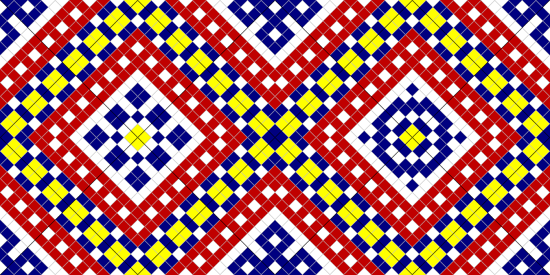 Geometric border - basic unit