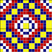 Geometric border - basic unit