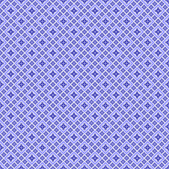 Geometric border - two dimensional