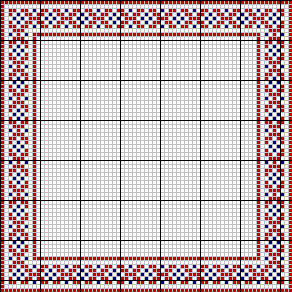 Geometric border - corners