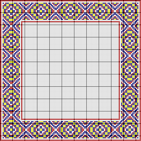 Geometric border - corners