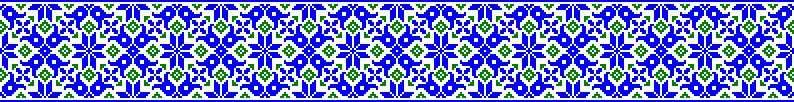 Flowers border - repeated