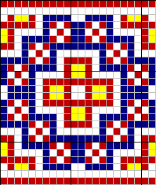 Geometric border - basic unit