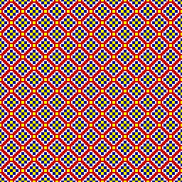 Geometric border - two dimensional