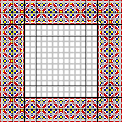 Geometric border - corners