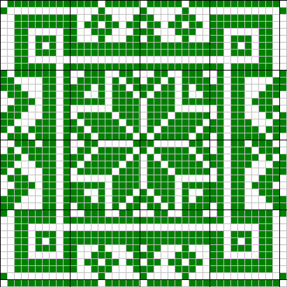 Foliage border - basic unit