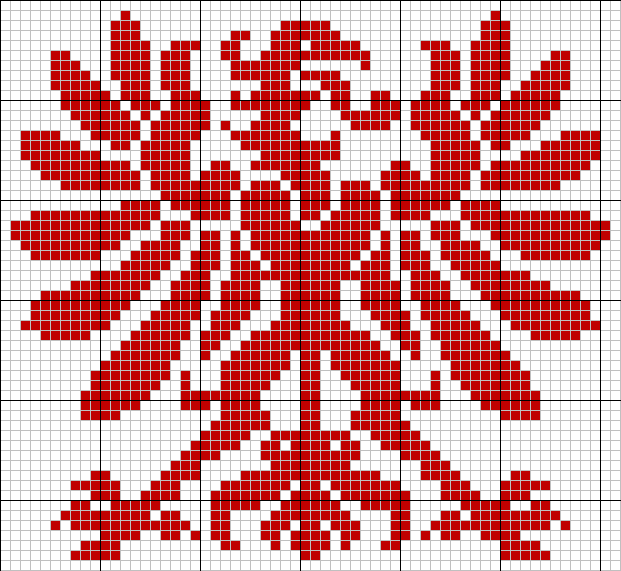 Eagle 2 tapestry pattern