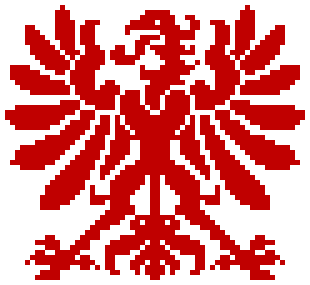 Eagle 2 tapestry pattern