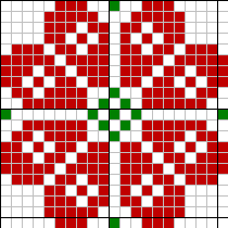 Stylised Flower pattern