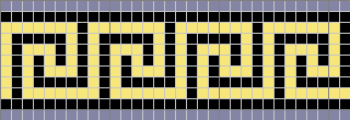 Roman Mosaic tapestry pattern
