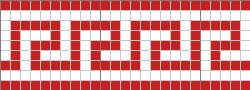 Roman Mosaic tapestry pattern