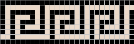 Roman Mosaic tapestry pattern