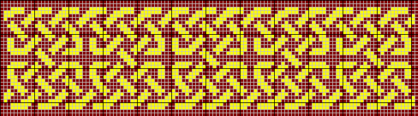 Celtic knot tapestry pattern