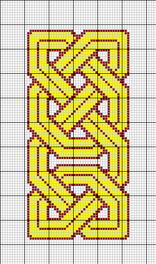 Celtic knot pattern